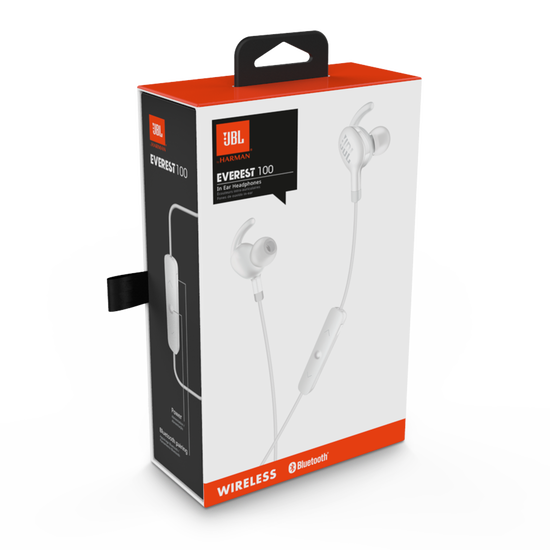 ヘッドホン JBL EVEREST ELITE 100 WHITE JBL Everest 100 | Wireless Bluetooth Earphones with Mic