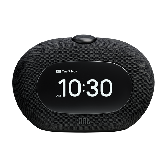 JBL Horizon 3 with FM - Black - Bluetooth® clock radio speaker with FM - Front image number null