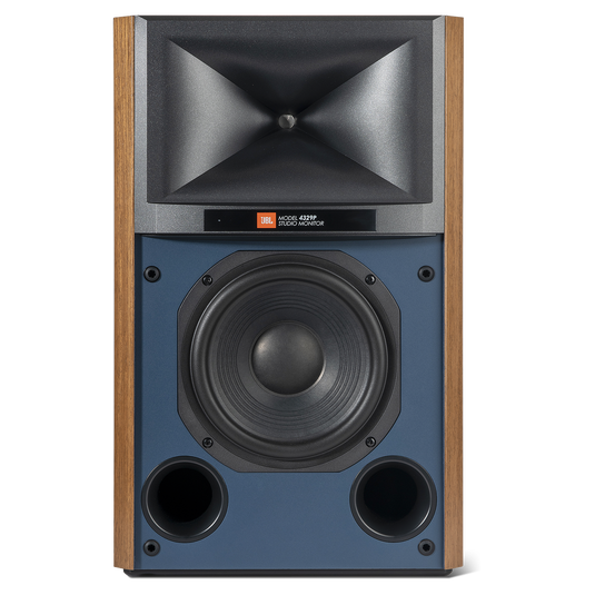 4329P Studio Monitor Powered Loudspeaker System - Natural Walnut - Powered Bookshelf Loudspeaker System - Detailshot 9 image number null
