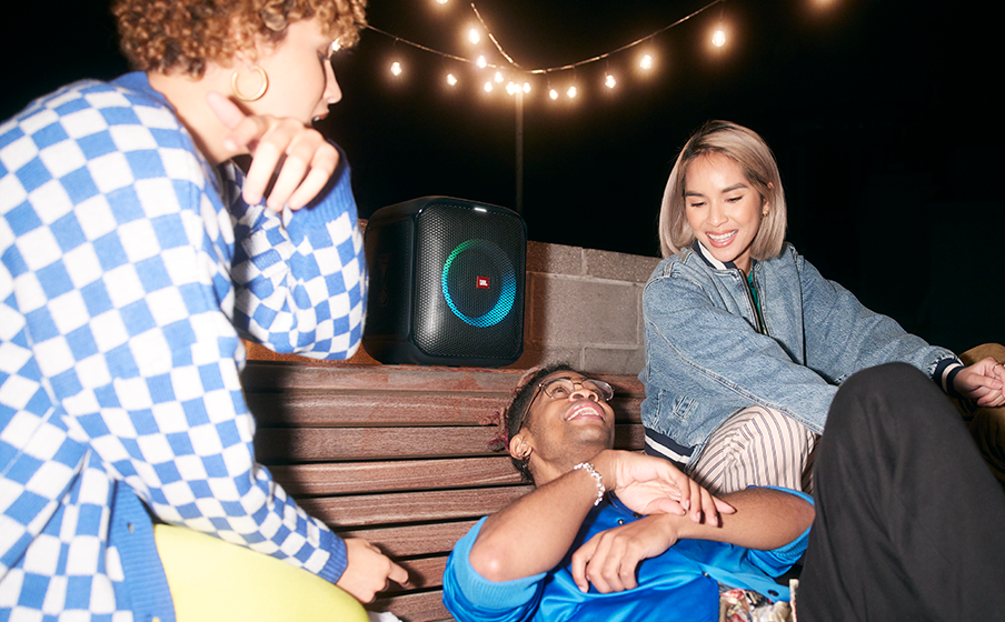 JBL Partybox Encore Essential ビートとシンクロするライトショー - Image