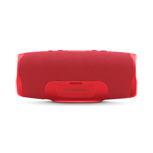 JBL Charge 4 - Red - Portable Bluetooth speaker - Back image number null