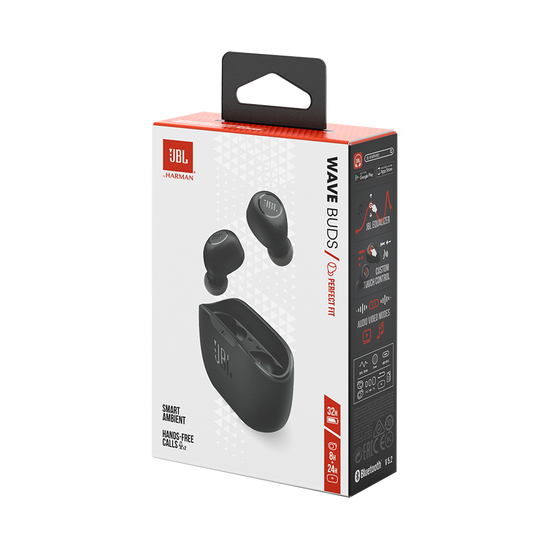 JBL ワイヤレスイヤホン ブラック　あゆみ専用 JBL Wave Buds | 完全ワイヤレスイヤホン