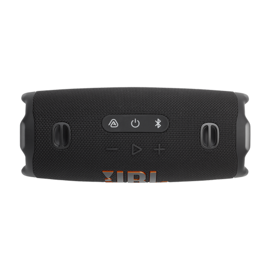 JBL Charge 6 - Black - Portable waterproof and drop-proof Bluetooth speaker - Top image number null