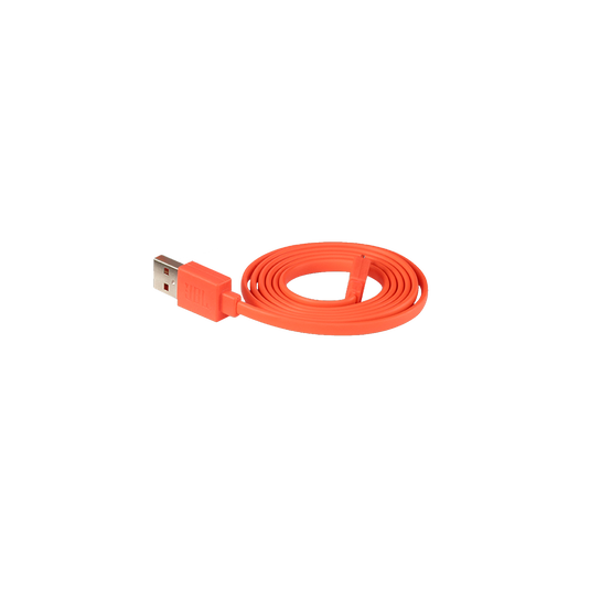 JBL Micro USB Cable for Flip Series, Charge Series, Pulse Series, Link 10, Link 20 and Soundgear BTA - Orange - Hero image number null