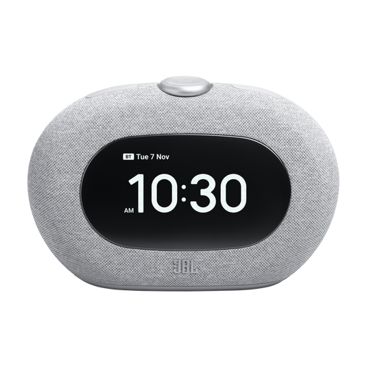JBL Horizon 3 with FM - Grey - Bluetooth® clock radio speaker with FM - Front image number null