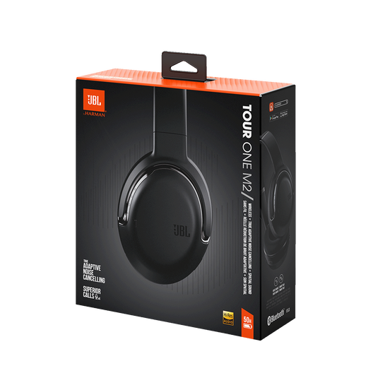 JBL Tour One M2 - Black - Wireless over-ear Noise Cancelling headphones - Detailshot 10 image number null