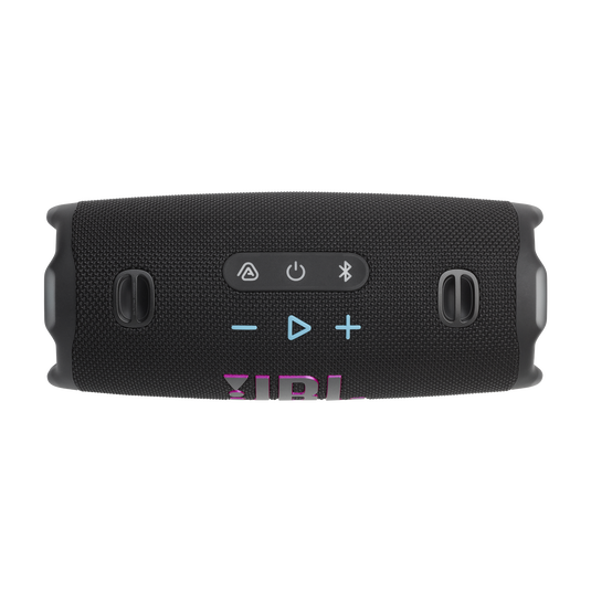 JBL Charge 6 - Black and Orange - Portable waterproof and drop-proof Bluetooth speaker - Top image number null