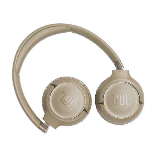 JBL Tune 680NC - Beige - Wireless on-ear Noise cancelling headphones - Back image number null