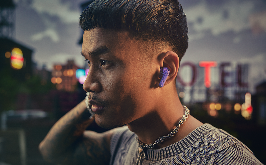 JBL Tune Flex 2 Ghost Edition 外音取り込み機能付きハイブリッドノイズキャンセリング - Image