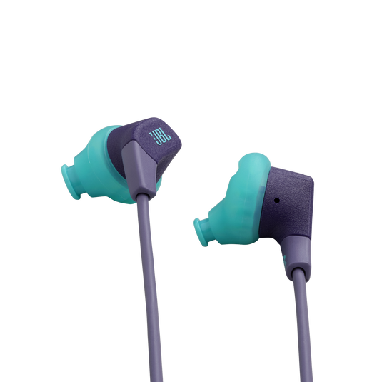 JBL Endurance Run 3 - Purple - Wired Sport Headphones - Detailshot 1 image number null