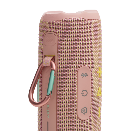JBL Flip 7 - Pink - Portable waterproof and drop-proof speaker - Detailshot 4 image number null