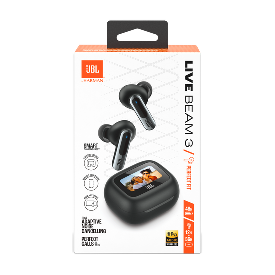 JBL Live Beam 3 | ハイレゾ対応ノイズキャンセリング完全ワイヤレス