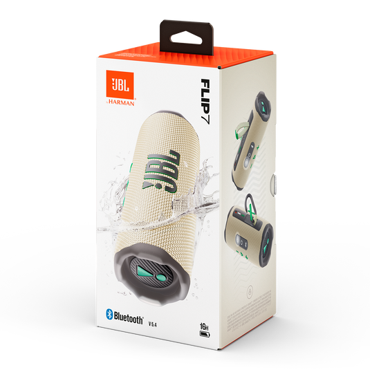 JBL Flip 7 - Sand - Portable waterproof and drop-proof  speaker - Detailshot 9 image number null