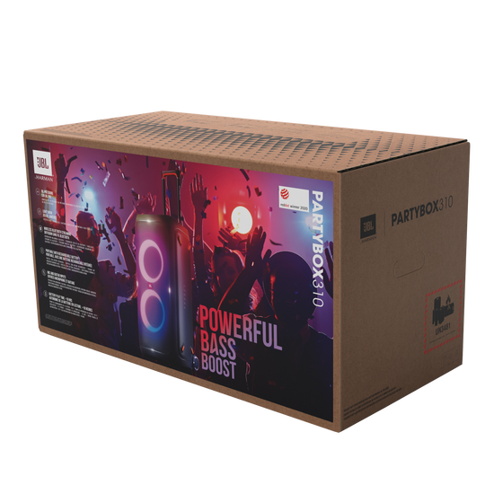 JBL Partybox 310 | まばゆい光とパワフルなJBLシグネチャーサウンドを 
