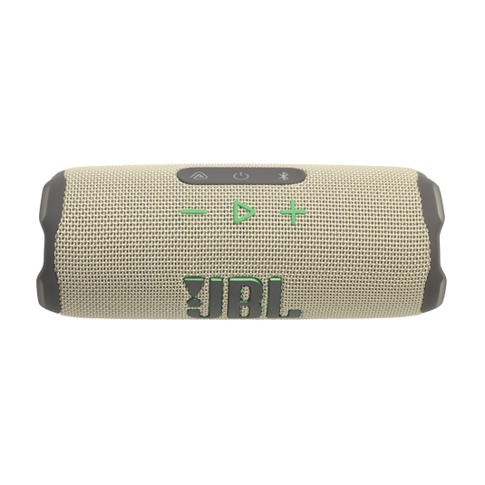 JBL Flip 7 - Sand - Portable waterproof and drop-proof  speaker - Top image number null