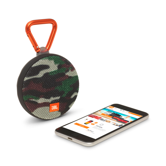 JBL Clip 2 Special Edition - Squad - Portable Bluetooth speaker - Detailshot 1 image number null