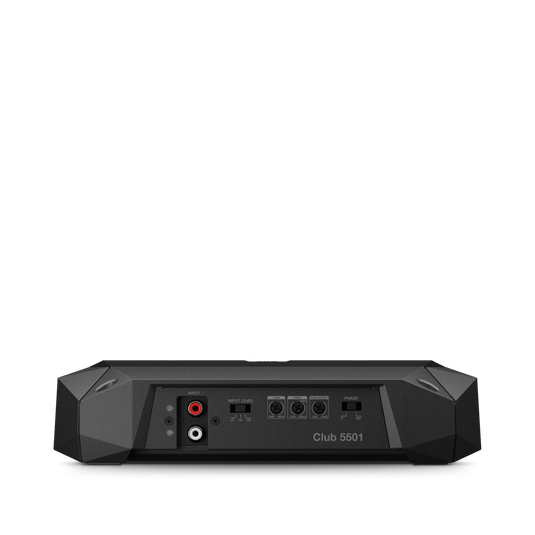 Club 5501 - Black - high-performance mono car amplifier - Back image number null