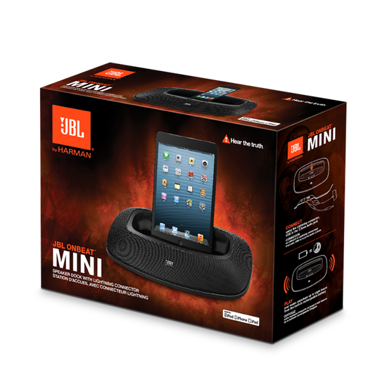 JBL OnBeat Mini | Portable Speaker Dock for iPhone 5/iPad Mini