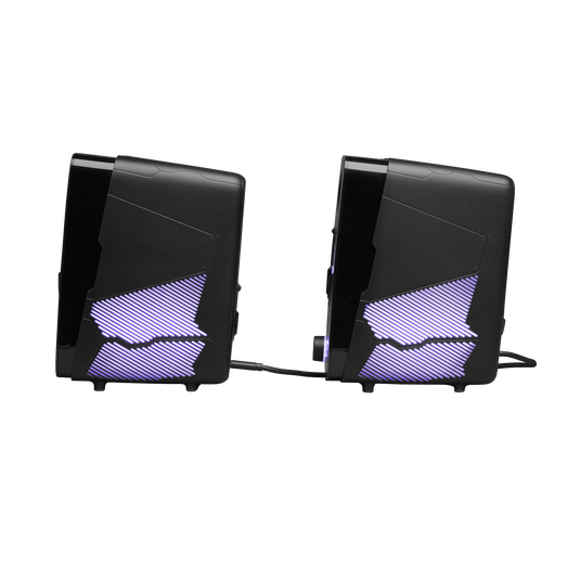 JBL Quantum Duo - Black Matte - PC Gaming Speakers - Left image number null