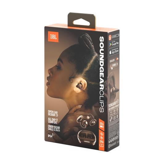 JBL Soundgear Clips | オープンイヤー完全ワイヤレスイヤホン