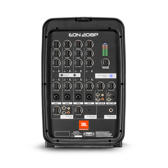 JBL EON208P | ポータブル8インチ2ウェイPA、パワード8チャンネル