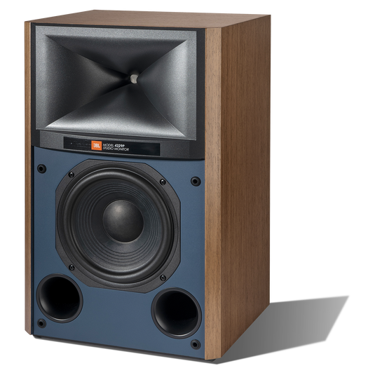 4329P Studio Monitor Powered Loudspeaker System - Natural Walnut - Powered Bookshelf Loudspeaker System - Detailshot 4 image number null