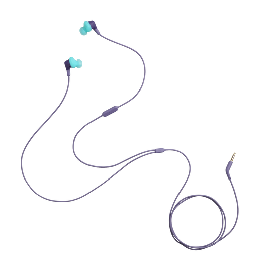 JBL Endurance Run 3 - Purple - Wired Sport Headphones - Detailshot 3 image number null