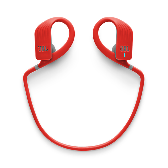 JBL Endurance JUMP - Red - Waterproof Wireless Sport In-Ear Headphones - Detailshot 2 image number null