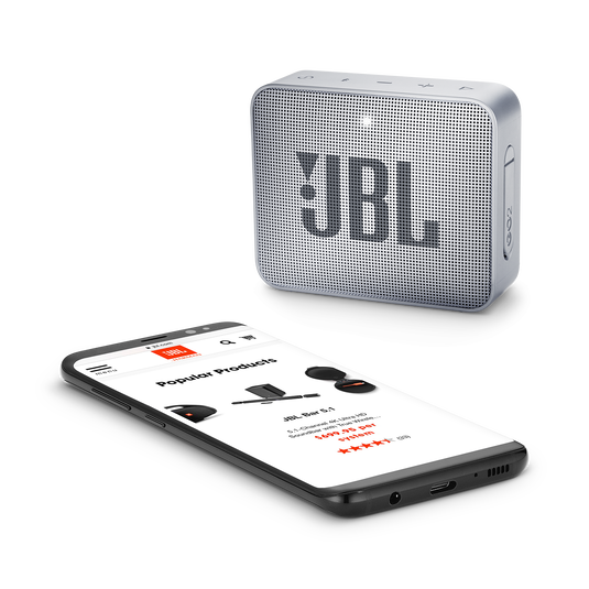 JBL Go 2 - Ash Gray - Portable Bluetooth speaker - Detailshot 3 image number null