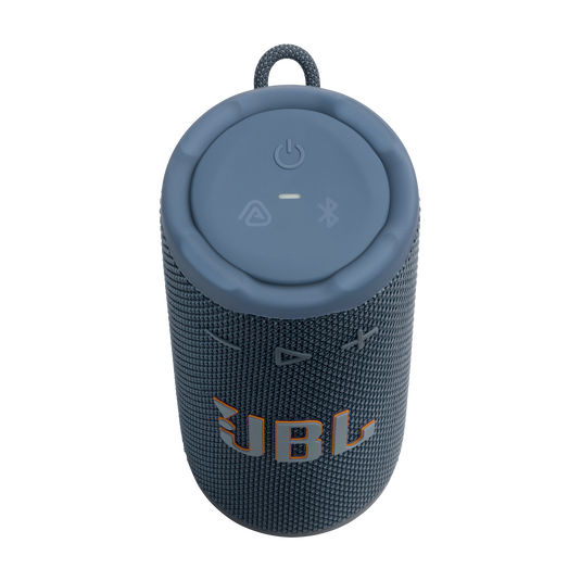 JBL Grip - Blue - Compact Bluetooth speaker with bold JBL Pro Sound and ambient light - Top image number null