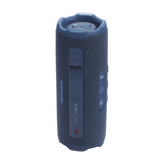 JBL Flip 7 - Blue - Portable waterproof and drop-proof speaker - Back image number null