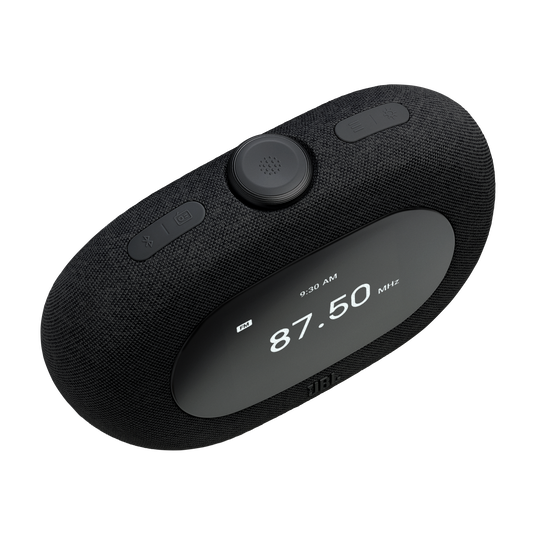 JBL Horizon 3 with FM - Black - Bluetooth® clock radio speaker with FM - Detailshot 1 image number null