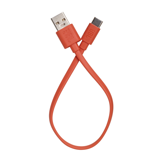 Type-C USB Charging Cable for JBL WAVE BUDS 2 - Orange - Hero image number null