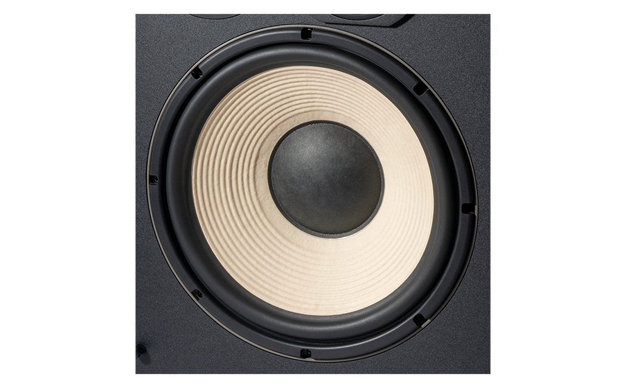 L100 Classic MkII デュアルダンパー設計を採り入れ歪みの低減を果たした改良型の300mm径ピュアパルプ・ホワイトコーンウーファー - Image