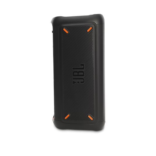 JBL PartyBox 300 - Black - Battery-powered portable Bluetooth party speaker with light effects - Left image number null