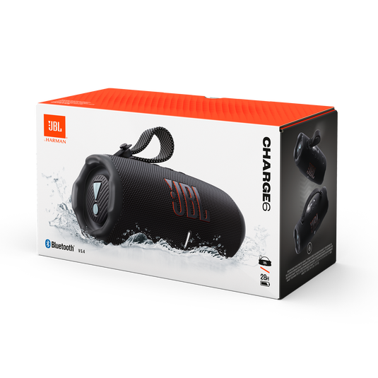 JBL スピーカー Charge6 ブラック JBL Charge 6 | 防水対応ポータブルBluetoothスピーカー