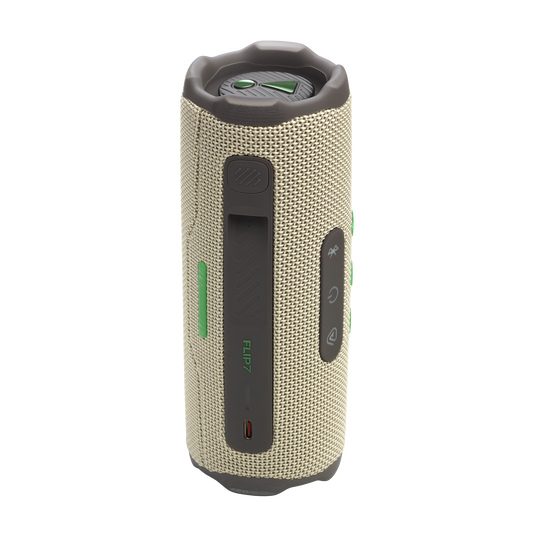 JBL Flip 7 - Sand - Portable waterproof and drop-proof  speaker - Back image number null