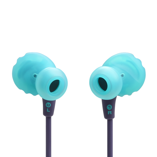 JBL Endurance Run 3 - Purple - Wired Sport Headphones - Back image number null