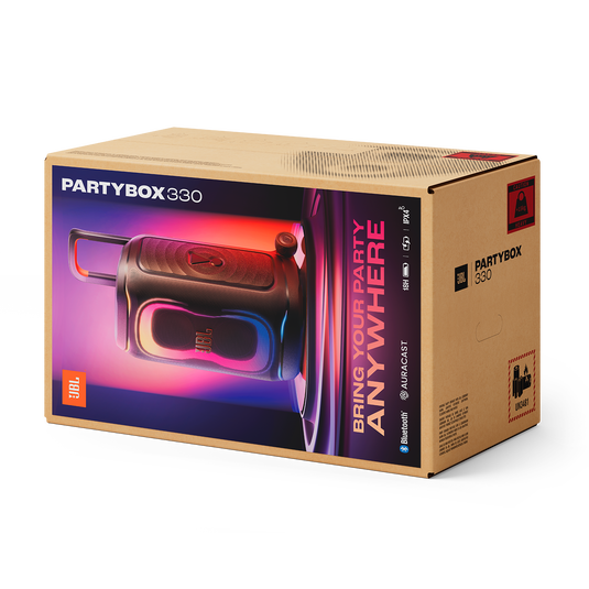JBL ワイヤレススピーカー 本体　パーティーボックス JBL PartyBox 330 | ポータブルパーティスピーカー