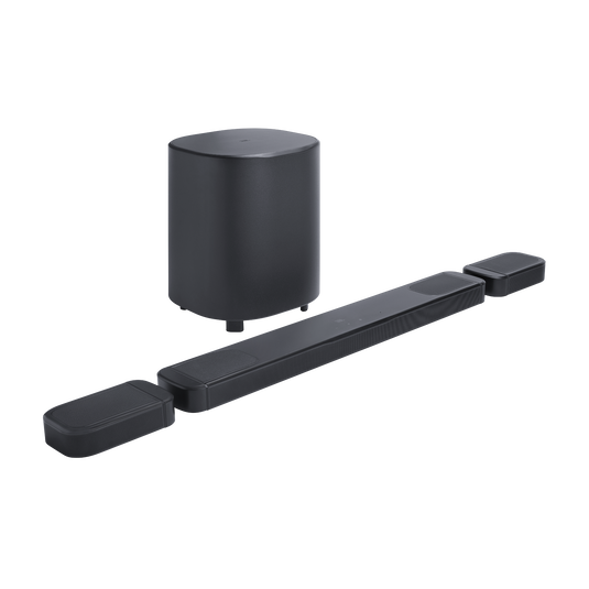 JBL Bar 1000MK2 - Black - 7.1.4 channel soundbar system with detachable surround speakers, Dolby Atmos® and DTS:X® - Detailshot 3 image number null