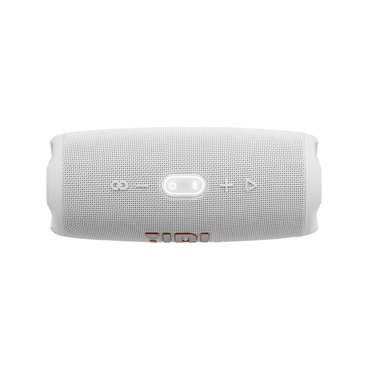 JBL Charge 5 - White - Portable Waterproof Speaker with Powerbank - Top image number null