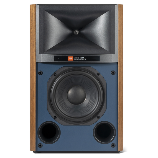 4329P Studio Monitor Powered Loudspeaker System - Natural Walnut - Powered Bookshelf Loudspeaker System - Detailshot 9 image number null