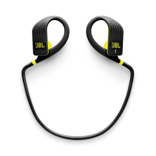 JBL Endurance JUMP - Yellow - Waterproof Wireless Sport In-Ear Headphones - Detailshot 2 image number null