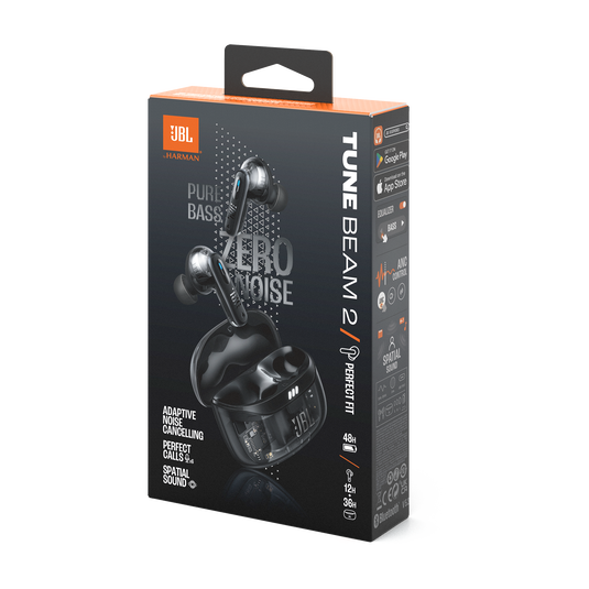 JBL Tune Beam 2 Ghost Edition | ハイブリッドノイズキャンセリング 