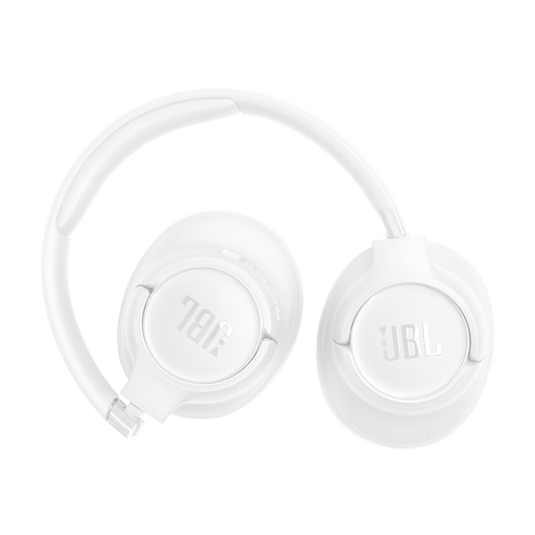 JBL Tune 730BT - White - Wireless over-ear headphones - Back image number null