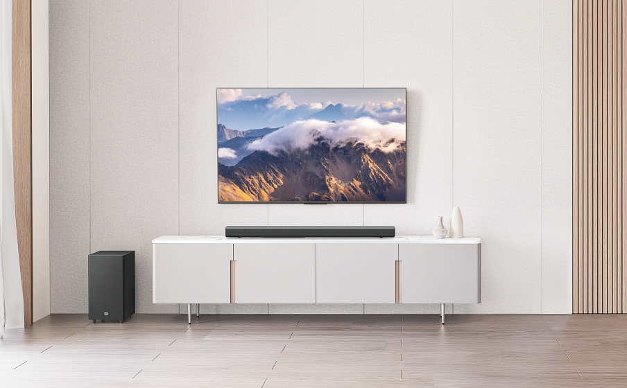 JBL CINEMA SB580 ALL-IN-ONE 力強い重低音を再現する内蔵サブウーファー - Image