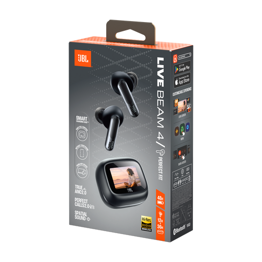 JBL Live Beam 4 | ハイブリッドノイズキャンセリング完全ワイヤレス