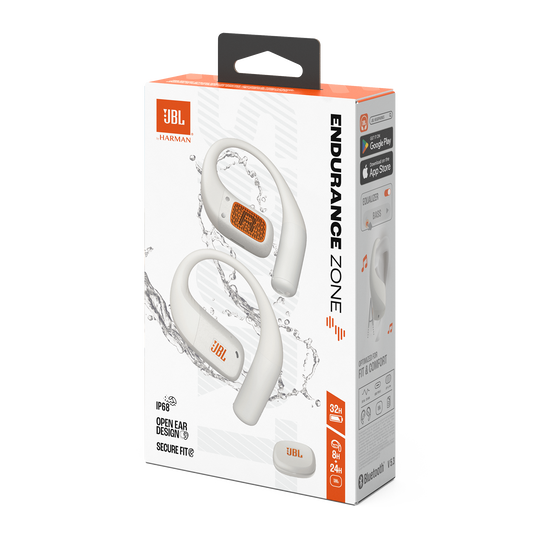 JBL Endurance Zone - White - True Wireless open-ear sport headphones - Detailshot 15 image number null
