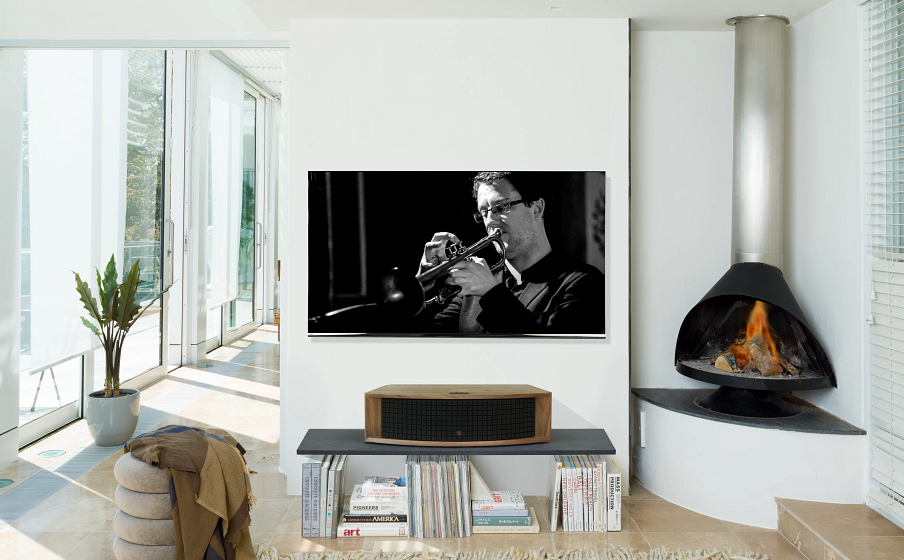 JBL L75ms Music System 133mm径ウーファーと25mm径アルミドームツイーターによるステレオペアに100mm径センターミッドレンジを組み合わせた5ユニット構成 - Image