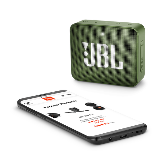 JBL Go 2 - Moss Green - Portable Bluetooth speaker - Detailshot 3 image number null